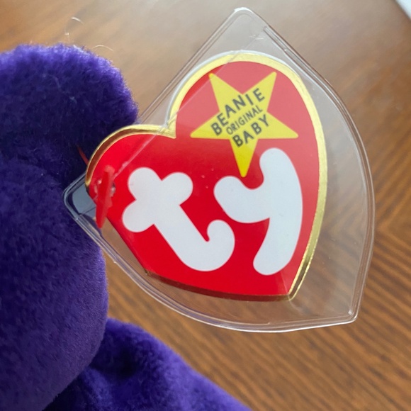 Collectible TY Beanie Baby PRINCESS in honor of Princess Diana - Picture 8 of 8